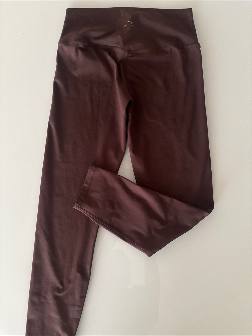 Varley, NWOT women’s Large High-Waist Athletic 7/8 Leggings in Dark Brown